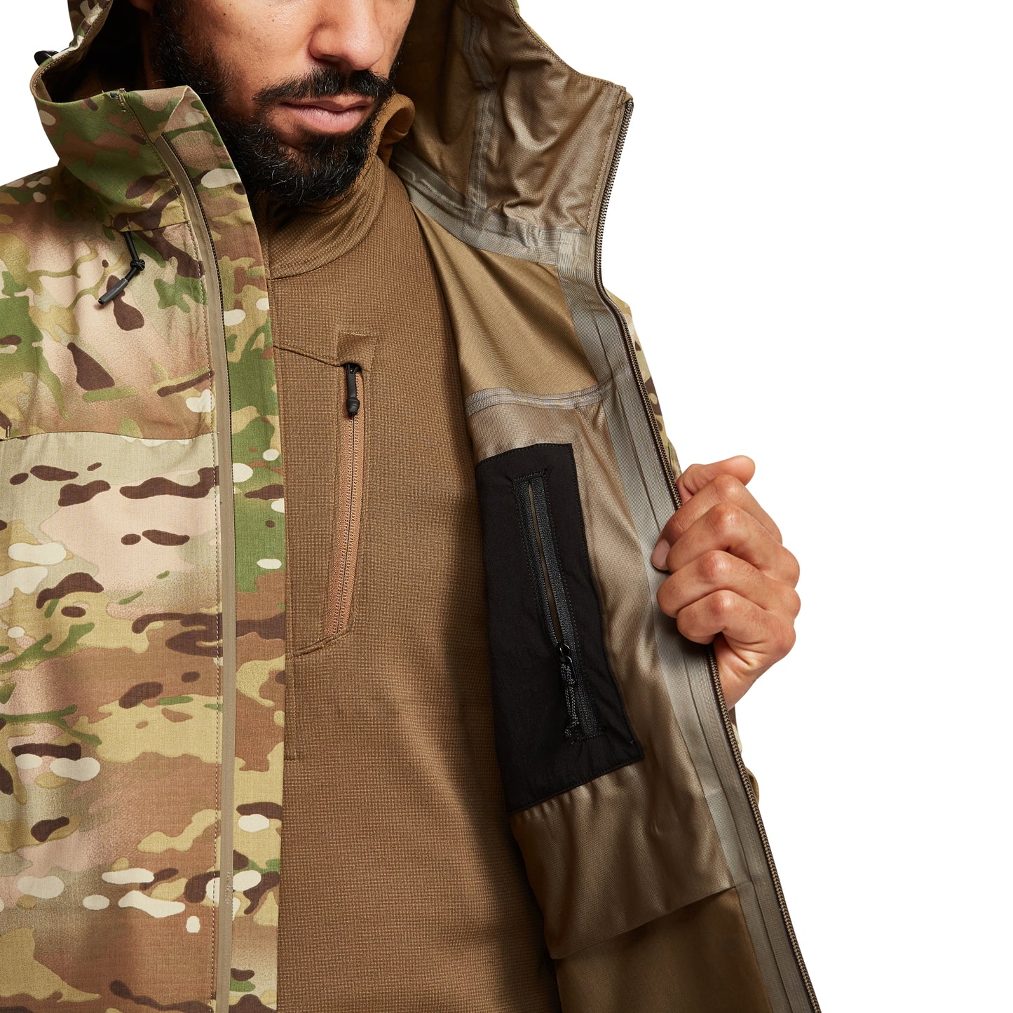 Wet Weather Protective Jacket MULTICAM- MDW