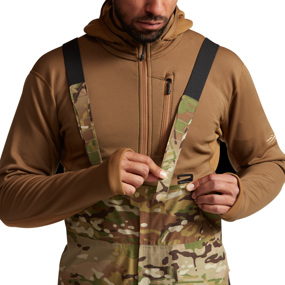 Wet Weather Protective Half Bib Pant MULTICAM - MDW