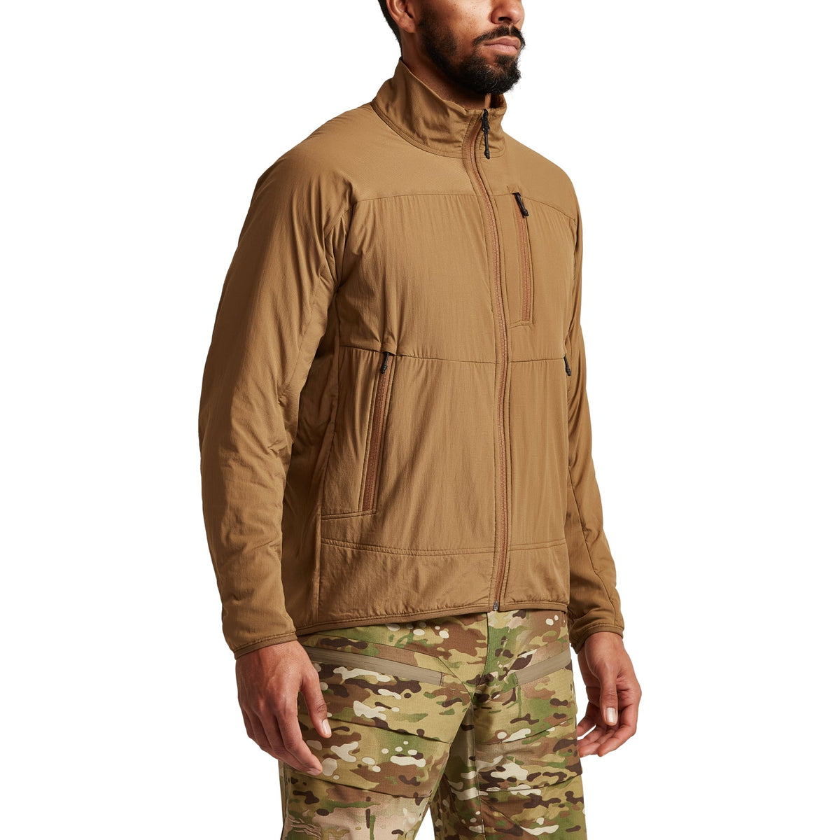 Midlayer Shacket Midlayer Jacket - MDWi (Coyote) – Sitka Arrowhead