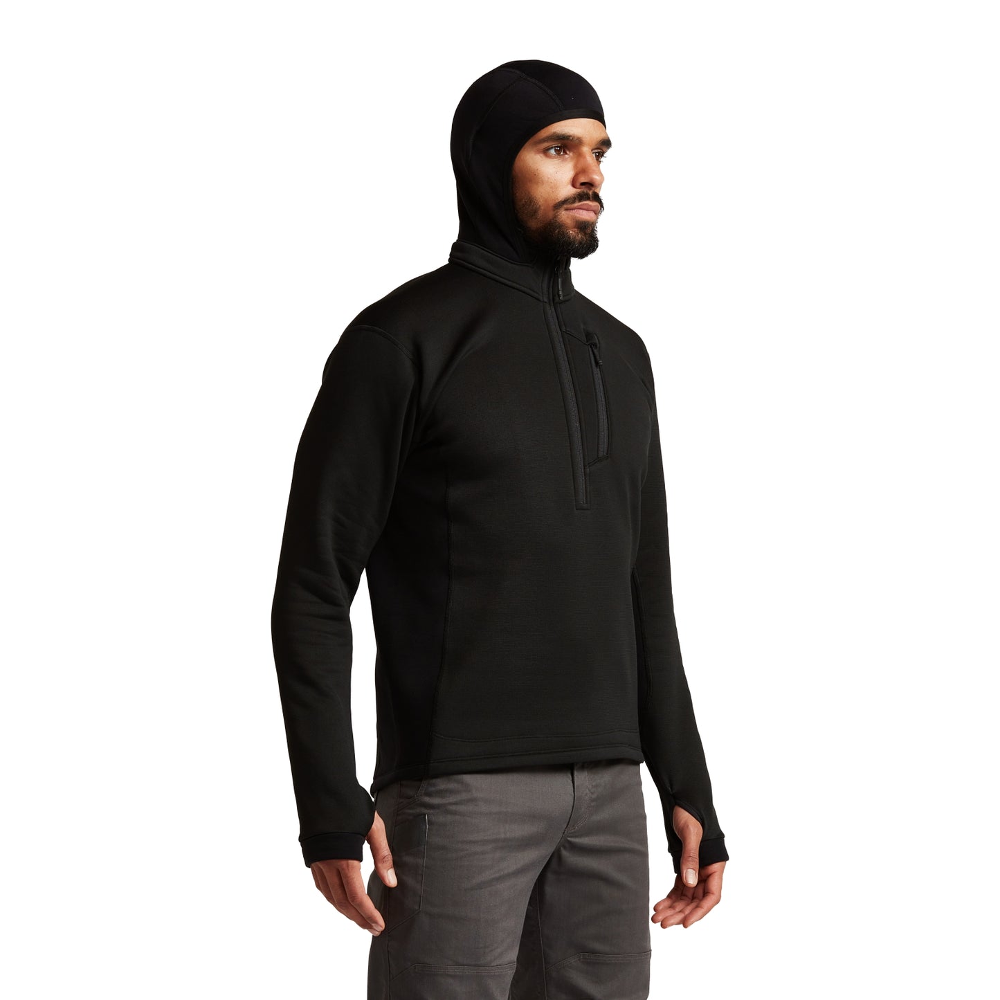 Midlayer Pullover - MDW (Black)